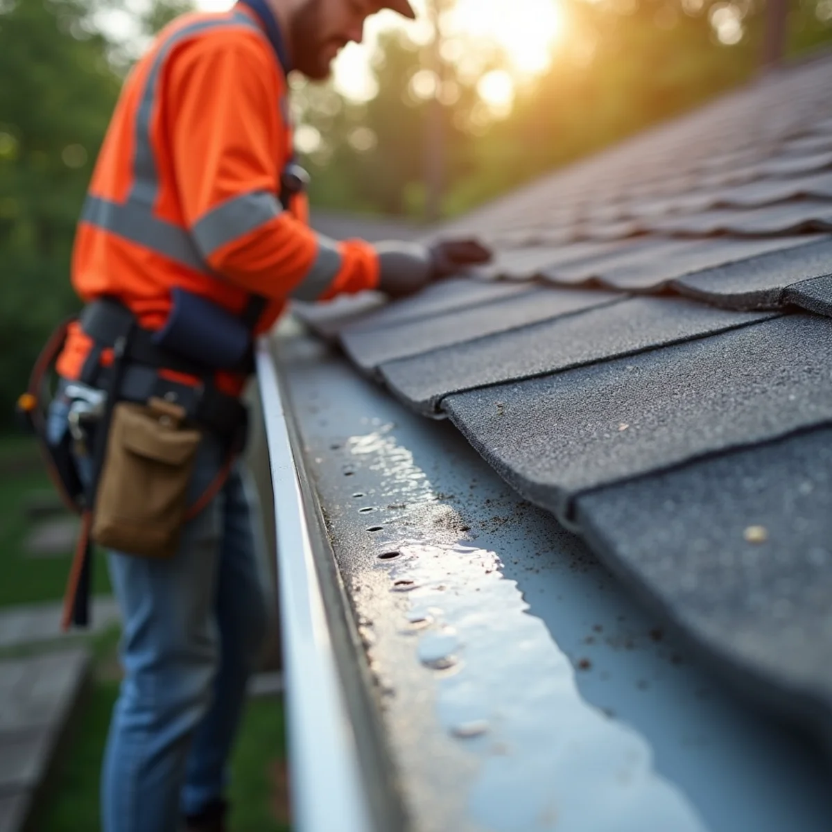 Detailed roofing illustration and technical guide for Oversized Seamless Gutters: Handling Tropical Downpours Without Foundation Washouts