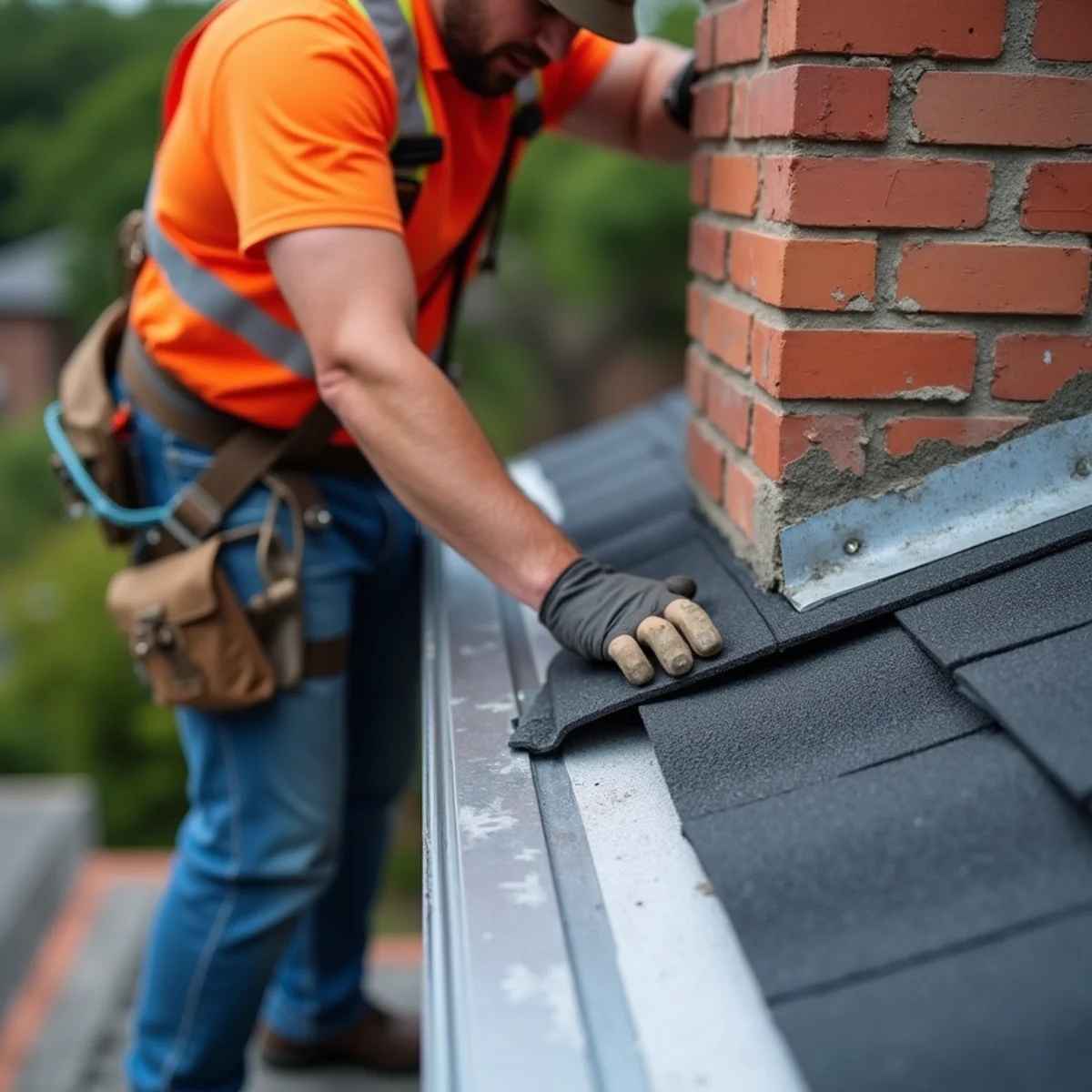 Chimney Flashing & Roof Penetration Repair installation and repair execution by PRIME REPAIR SERVICES L&R LLC in Houston TX