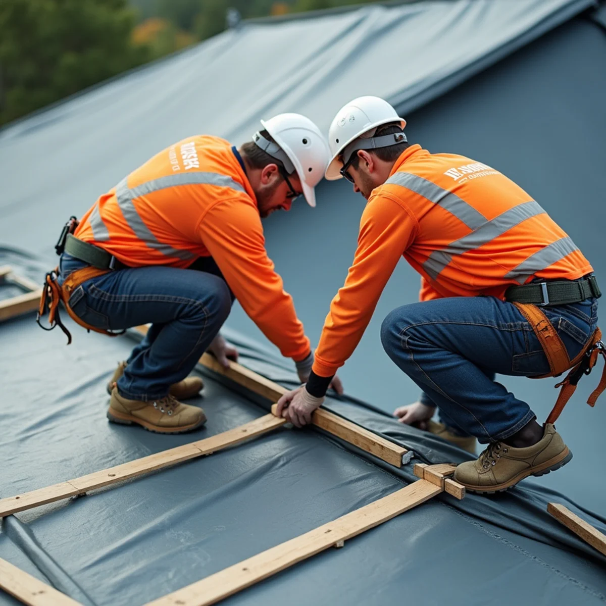 24/7 Emergency Roof Tarping installation and repair execution by PRIME REPAIR SERVICES L&R LLC in Houston TX