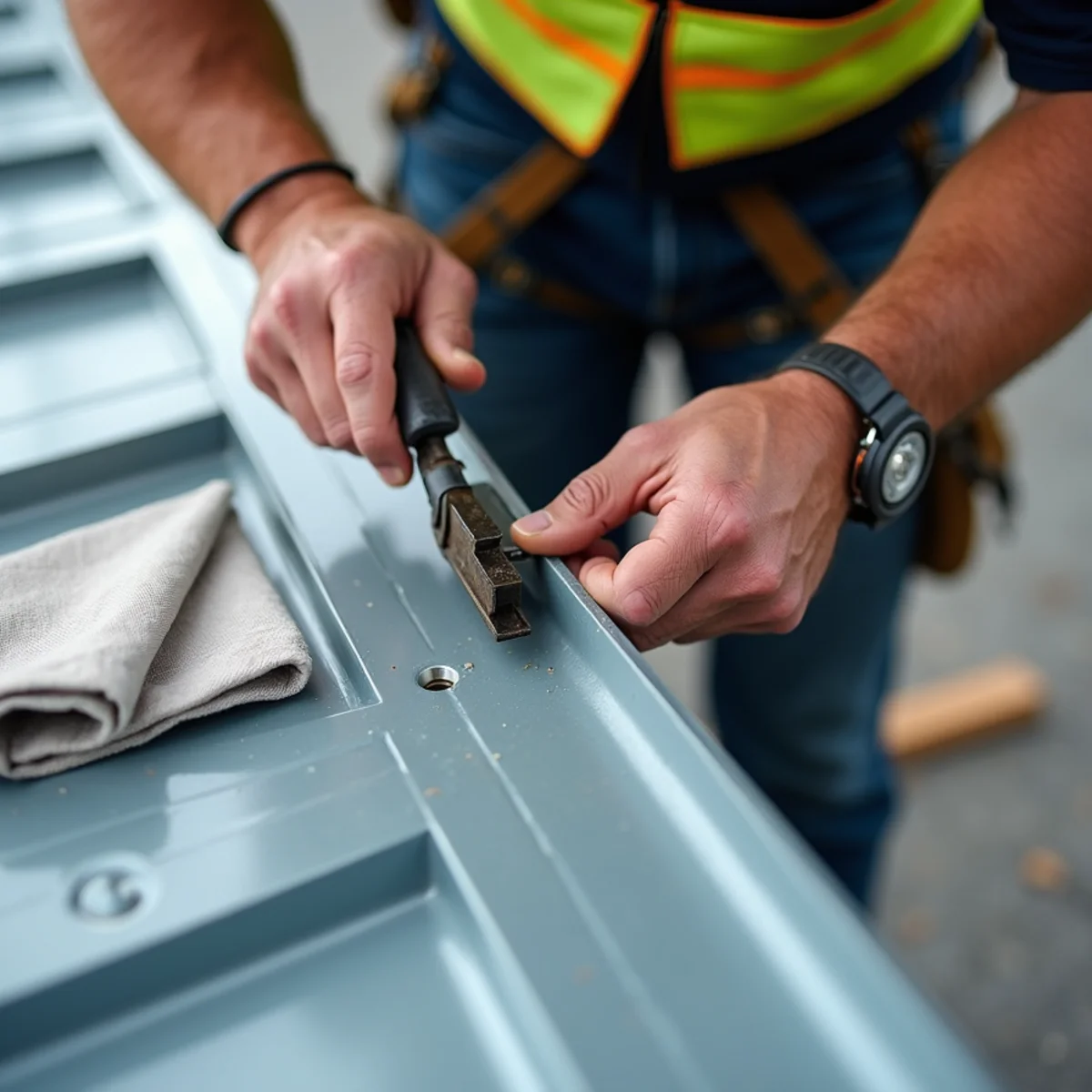 Standing Seam Metal Roofing installation and repair execution by PRIME REPAIR SERVICES L&R LLC in Houston TX