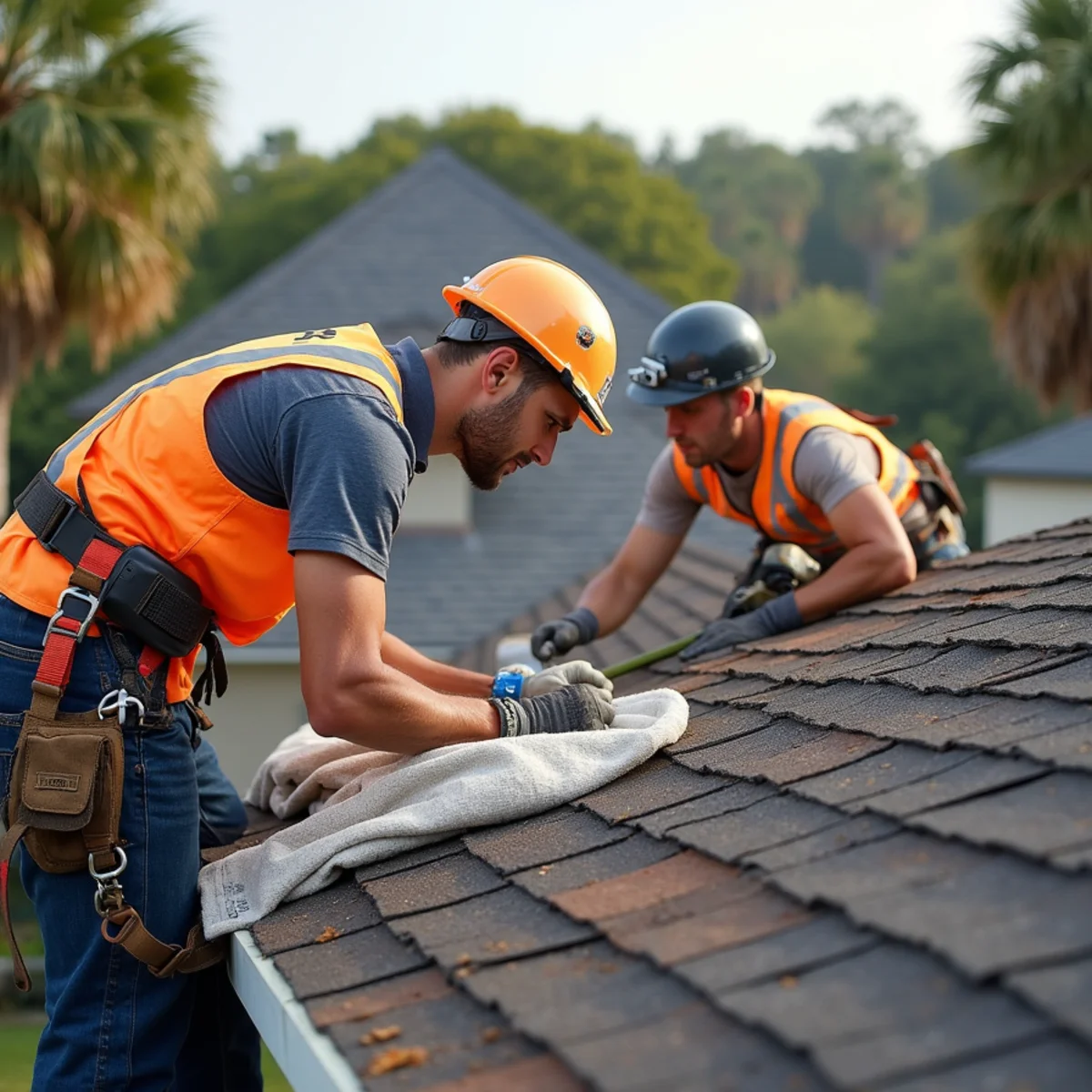Residential roofing architecture and roofline in Galveston, TX