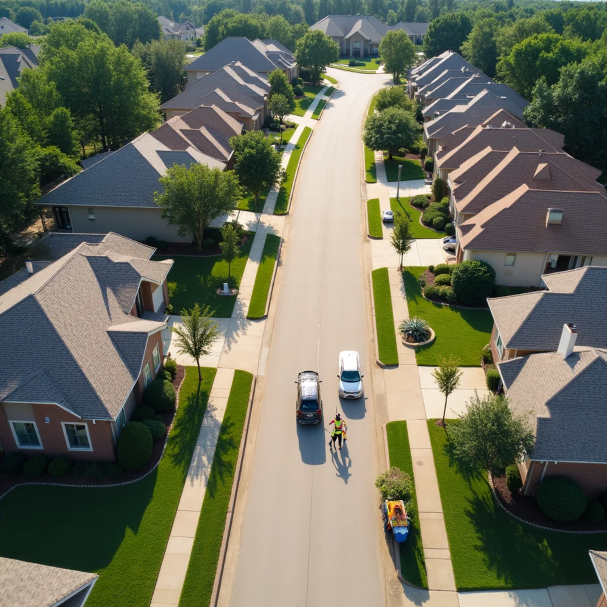 Residential roofing architecture and roofline in Harris County, TX