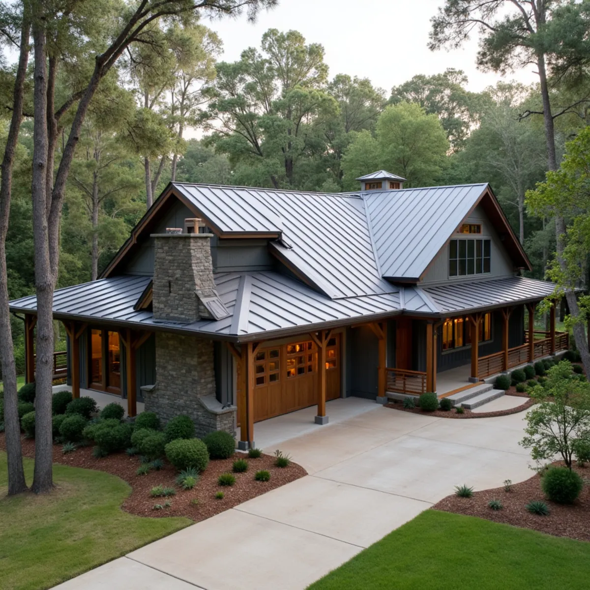 Residential roofing architecture and roofline in Magnolia, TX