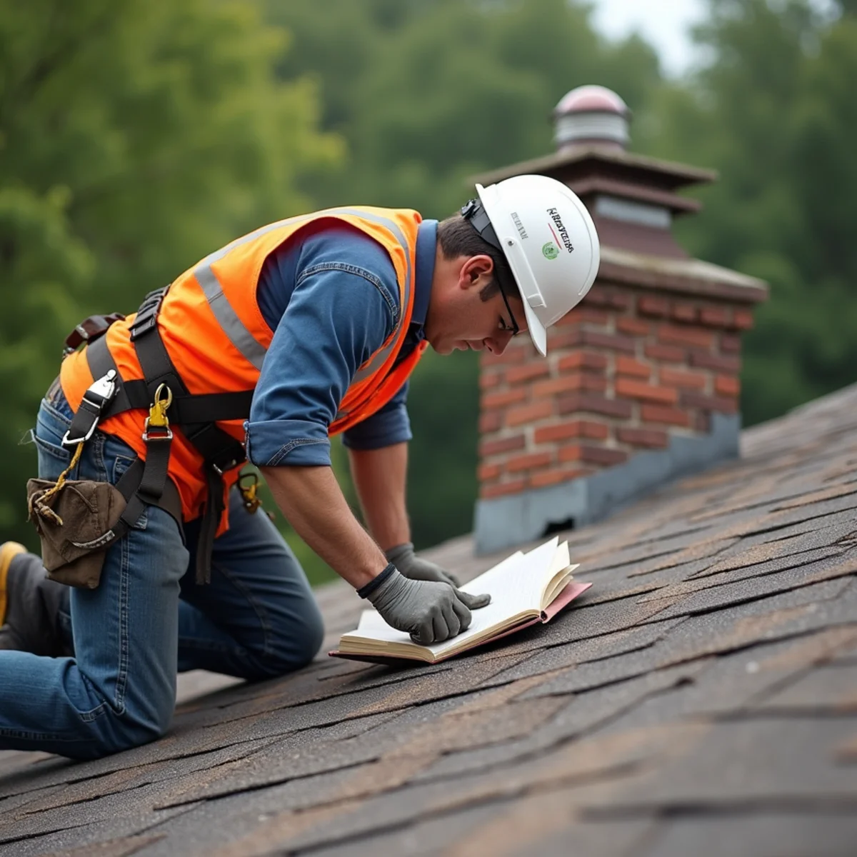 Residential roofing architecture and roofline in Memorial, TX