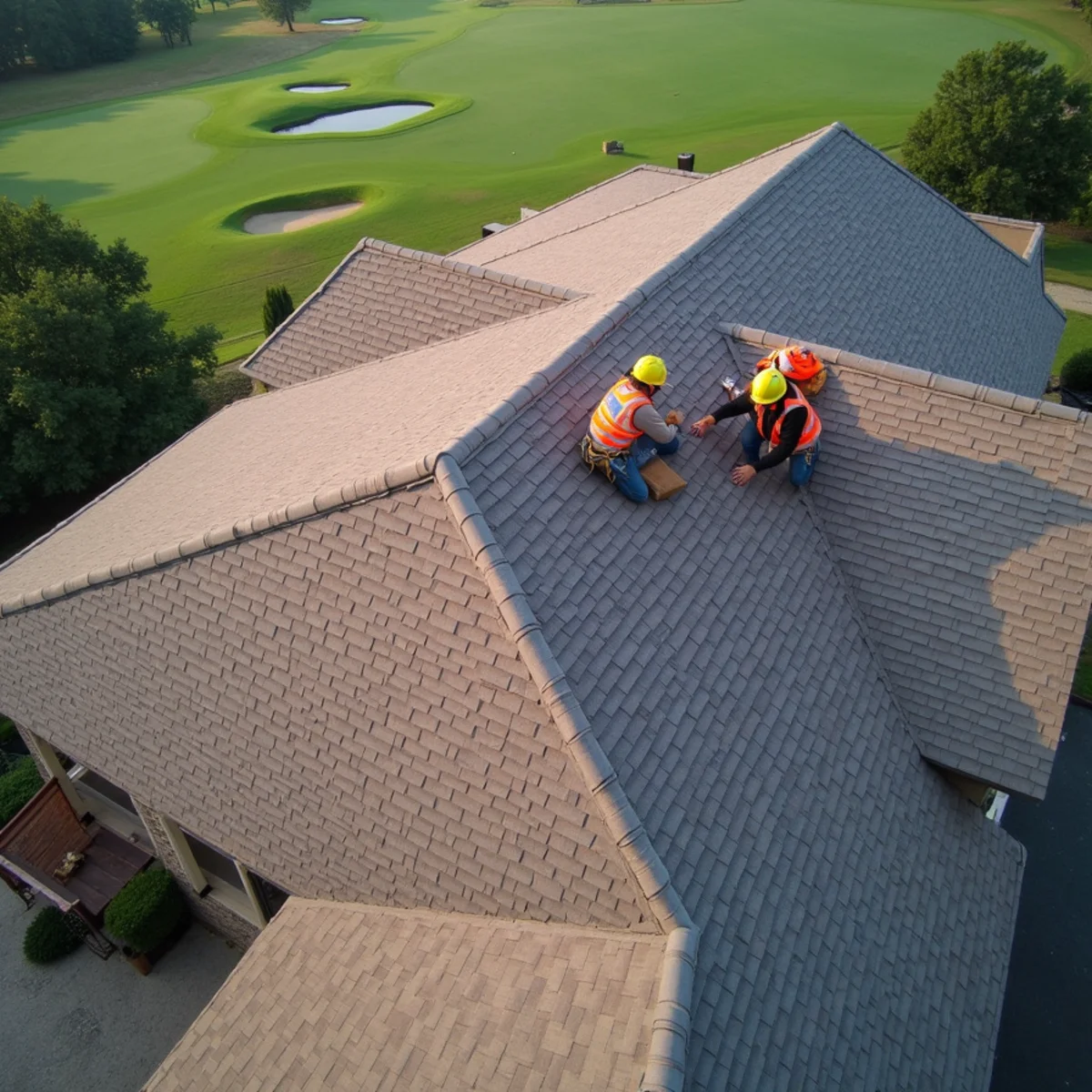 Residential roofing architecture and roofline in Missouri City, TX