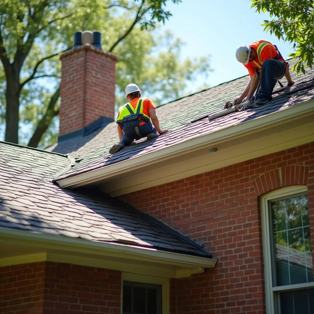 Residential roofing architecture and roofline in Pasadena, TX