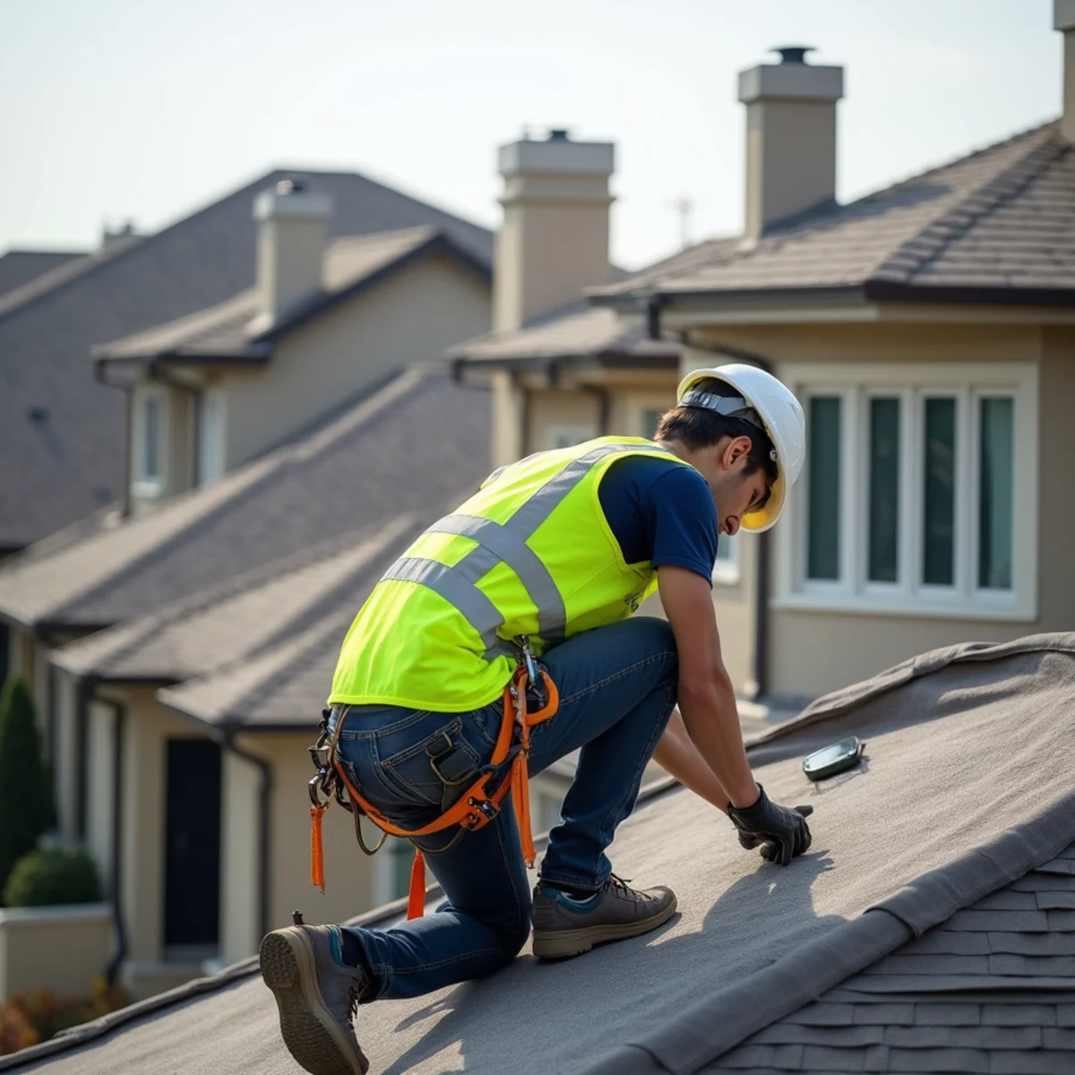 Residential roofing architecture and roofline in Pearland, TX