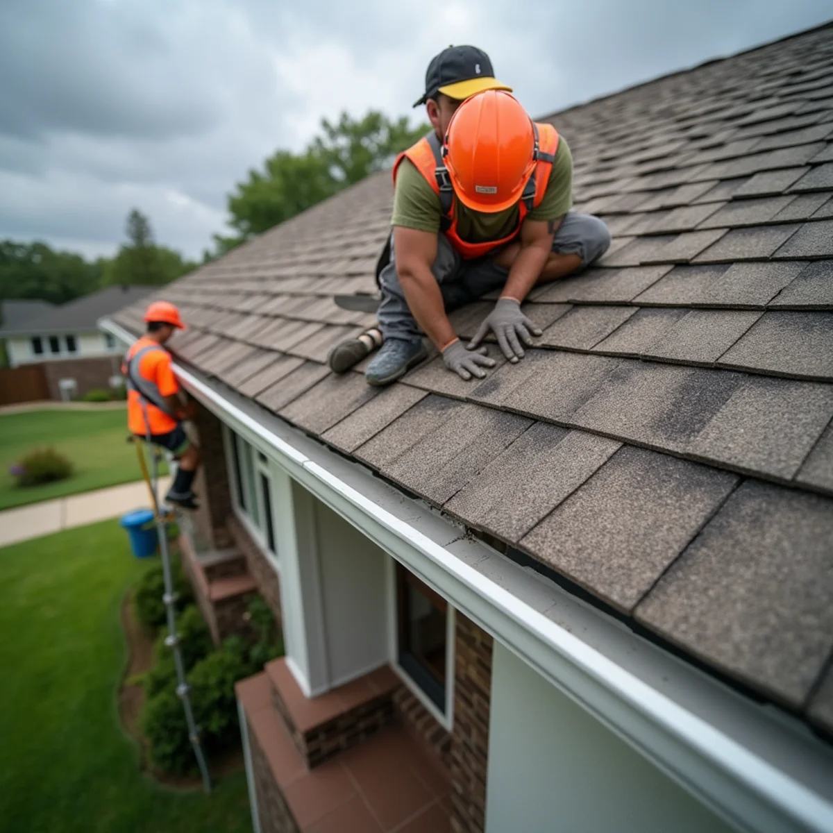 Residential roofing architecture and roofline in Stafford, TX