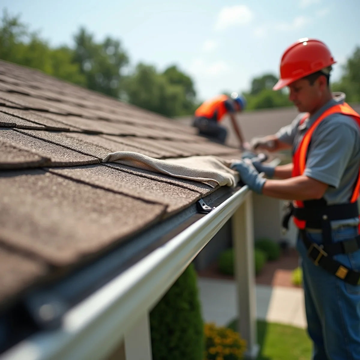 Residential roofing architecture and roofline in Texas City, TX